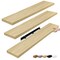 Sorbus 3 Pack Extra Long Floating Shelves for Wall, Large Floating Shelves for Bedroom, Kitchen, Living Room, Bathroom Shelves, Farmhouse Home Decor - 47 x 9.25 Inch Wall Mounted Floating Shelves for Wall